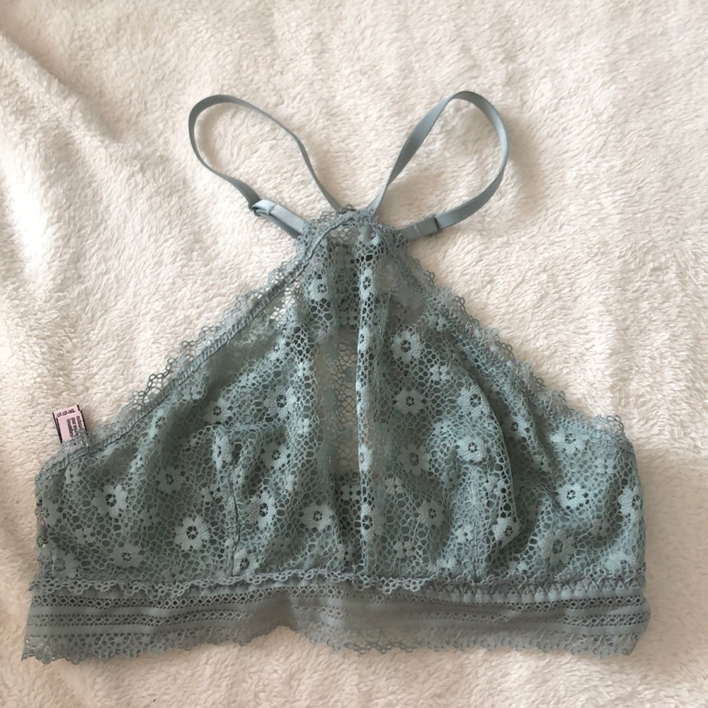 high neck bralette!
